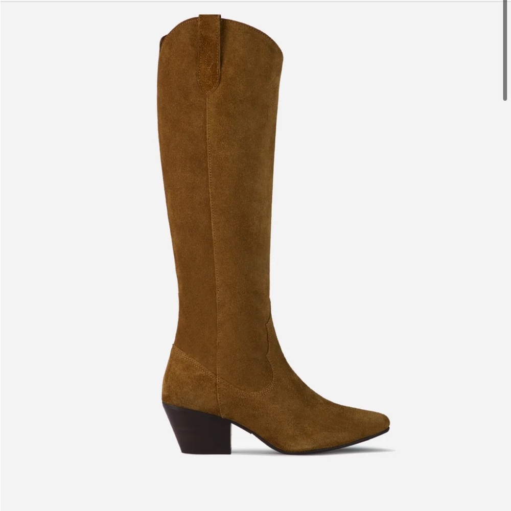 Knee High Boots in Suede